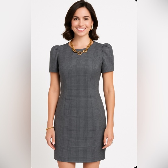 Express Puff Sleeve Sheath Dress  XSP - Picture 1 of 3